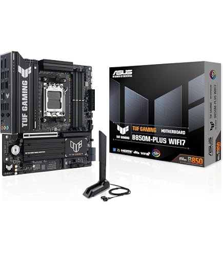 ASUS TUF Gaming B860M-PLUS WiFi B860 LGA 1851 mATX Motherboard